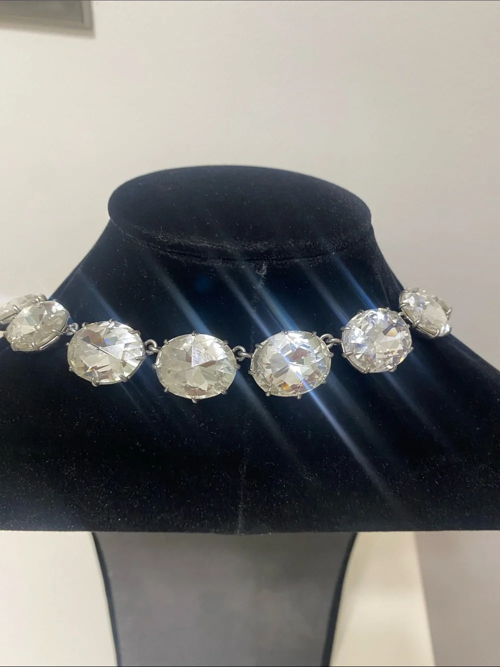Tory Burch Stunning Crystal Collar Rivière Necklace 🤩🤩